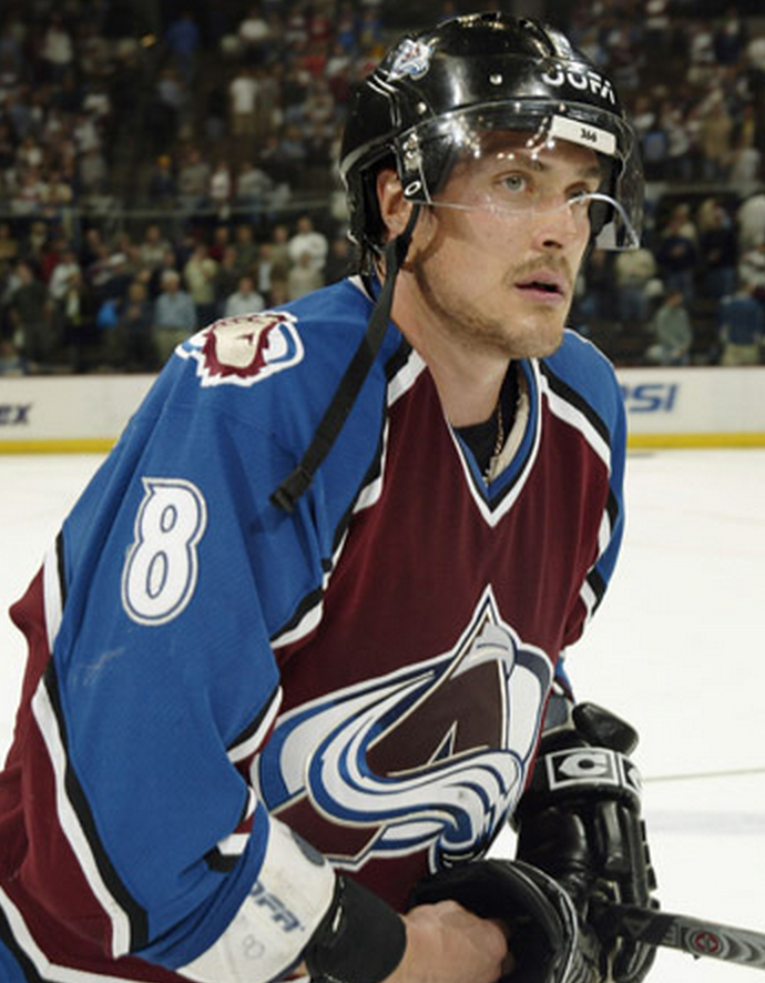 Chris Creamer  SportsLogos.Net on X: The Colorado #Avalanche are  continuing their transition away from black as the colour of the player  names and numbers are changing on their road white sweaters