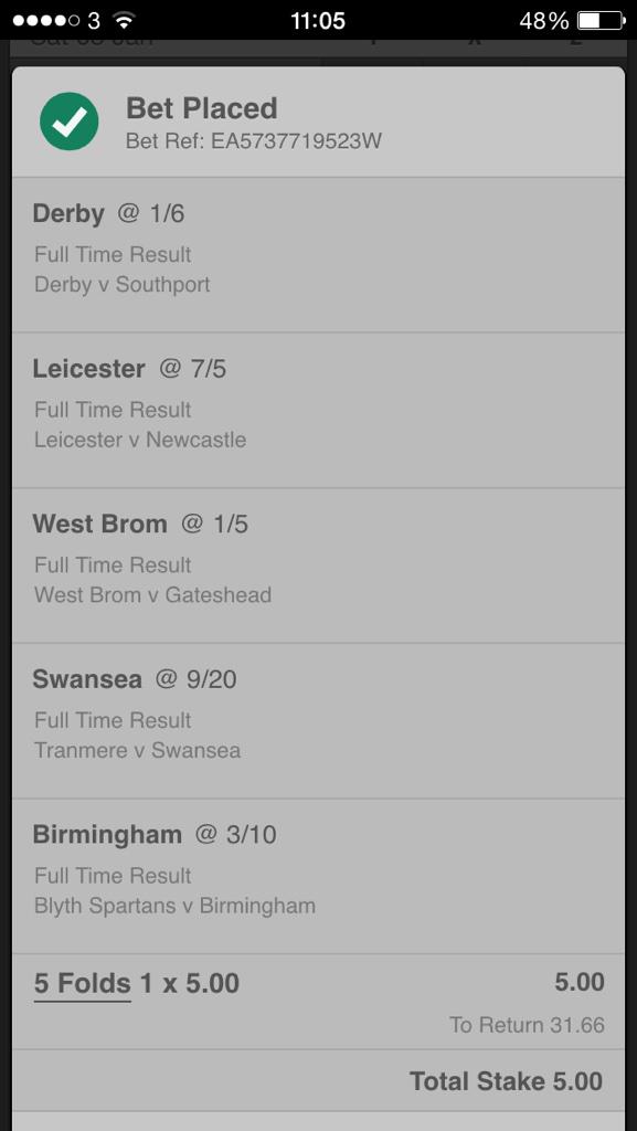 NewFootballTips's tweet image. #FACup Tip 1
