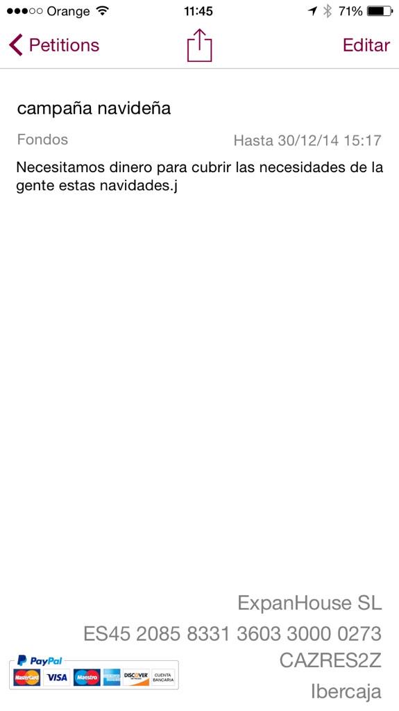 AssocApp's tweet image. Recogida directa de fondos desde la APP , crowdfunding