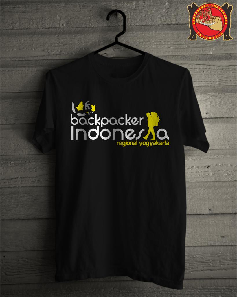 Ready Stock Official Merchandise Backpacker Yogyakarta | Reload | Cotton Combed | 90K IDR