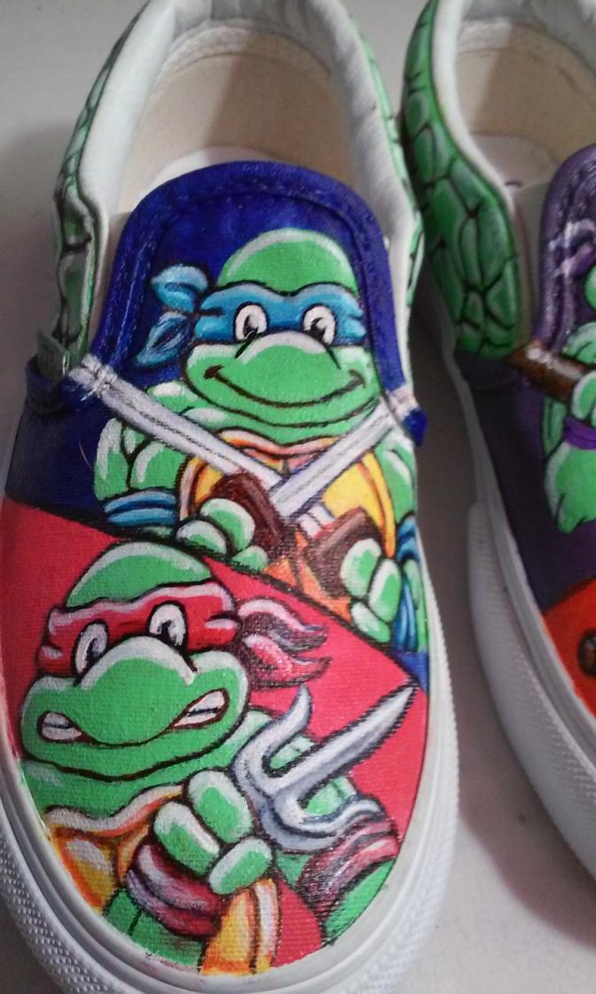 tmnt vans shoes