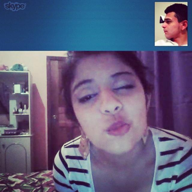 stephpesar's tweet photo. Mi primer besito #2015 
El mongoloide más lindo de todos :* @josuepalacios15 http://t.co/iSxhOHG0q2
