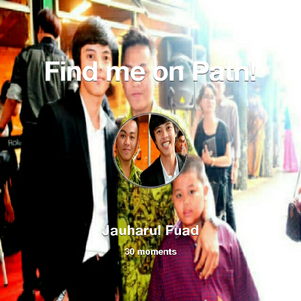 AdRaidenside's tweet photo. I've shared 30 memories with my friends on #Path - see them now at http://t.co/Nt6ObErupF! #thepersonalnetwork http://t.co/pfUQnpgNLA