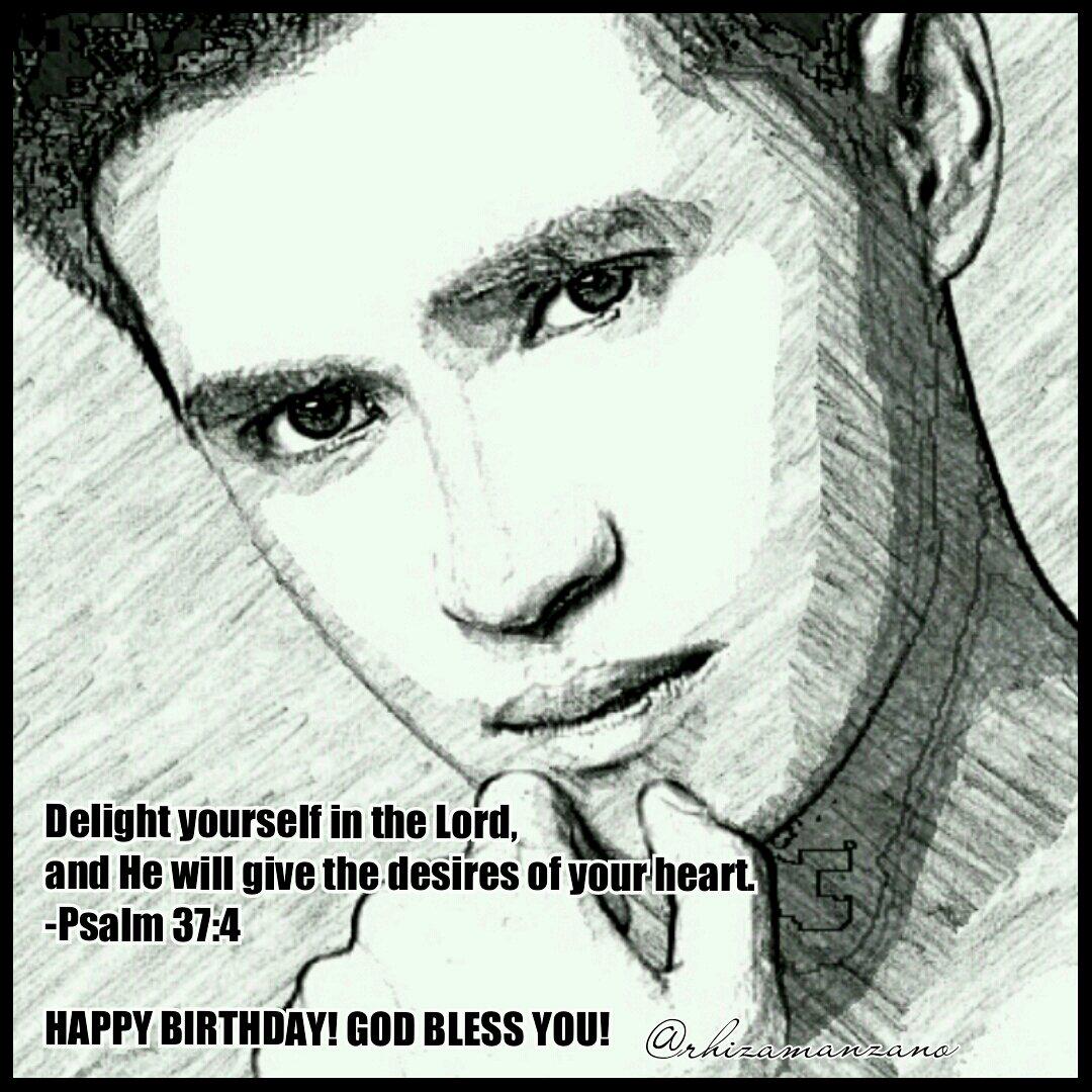 Delight yourself in the Lord, and he will give the desires of your heart. Happy Birthday Marlo Mortel 