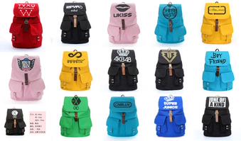 Jun2Klim's tweet photo. [READY STOCK] Bagpack Series Code 01. IDR 155.000. Bahan: Canvas. Choose your fandom. https://t.co/UbM8rVmSnz