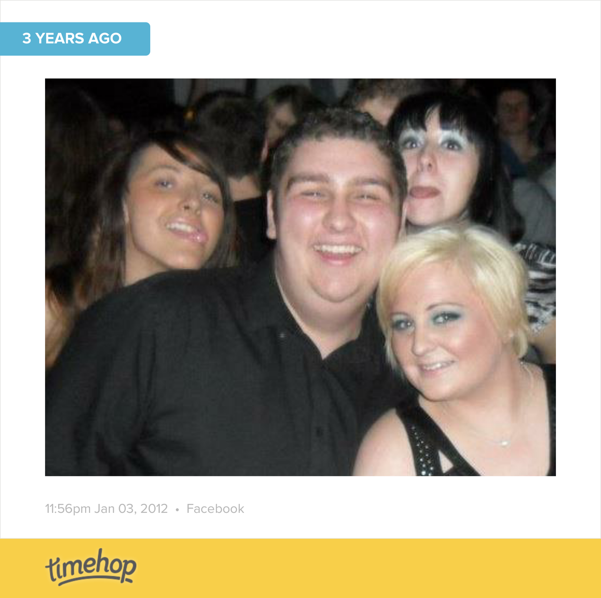 samieferris's tweet photo. Exactly 3 years ago today! (via @timehop) http://t.co/juo2CUw3U0 http://t.co/3eSmjWcUAn