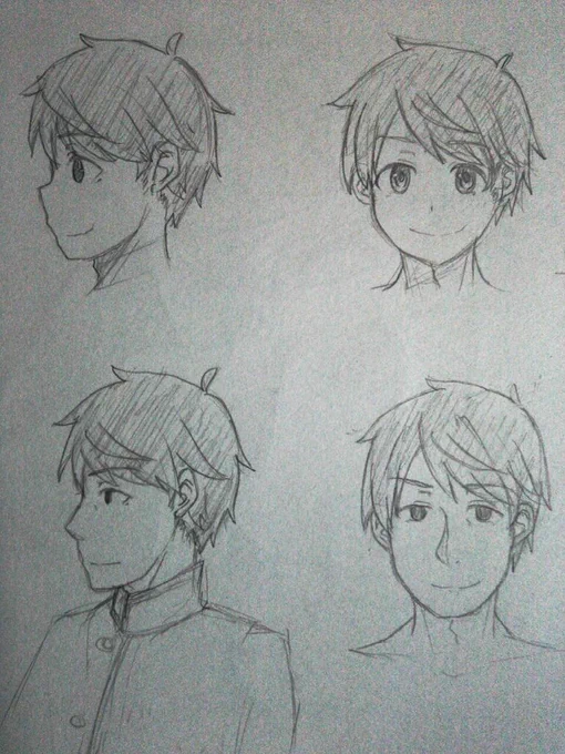 あと提督像考えてた。描くことがあるのか分からんけど。普段描かないから男描くのが逆に楽しい! 