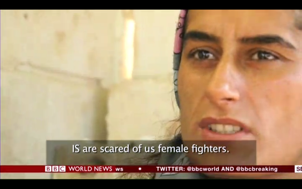 shlerbapiri's tweet photo. @Hevallo : @BBC'S EXTRAORDINARY DOCUMENTARY
#InsideKobane Broadcast Today 10.30am GMT. http://t.co/chNuaJlpeP