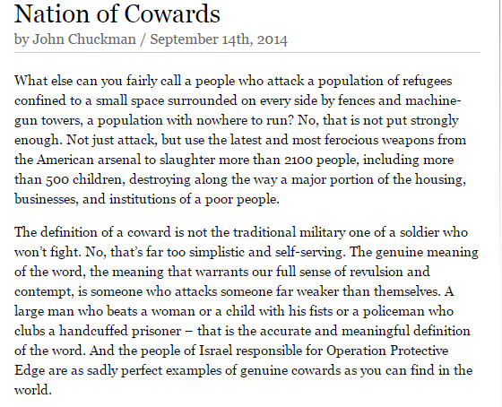 mayana_mayra's tweet photo. ISRAEL : Nation of Cowards

source : http://t.co/wwO01lhIBc http://t.co/KGxZNsht9M