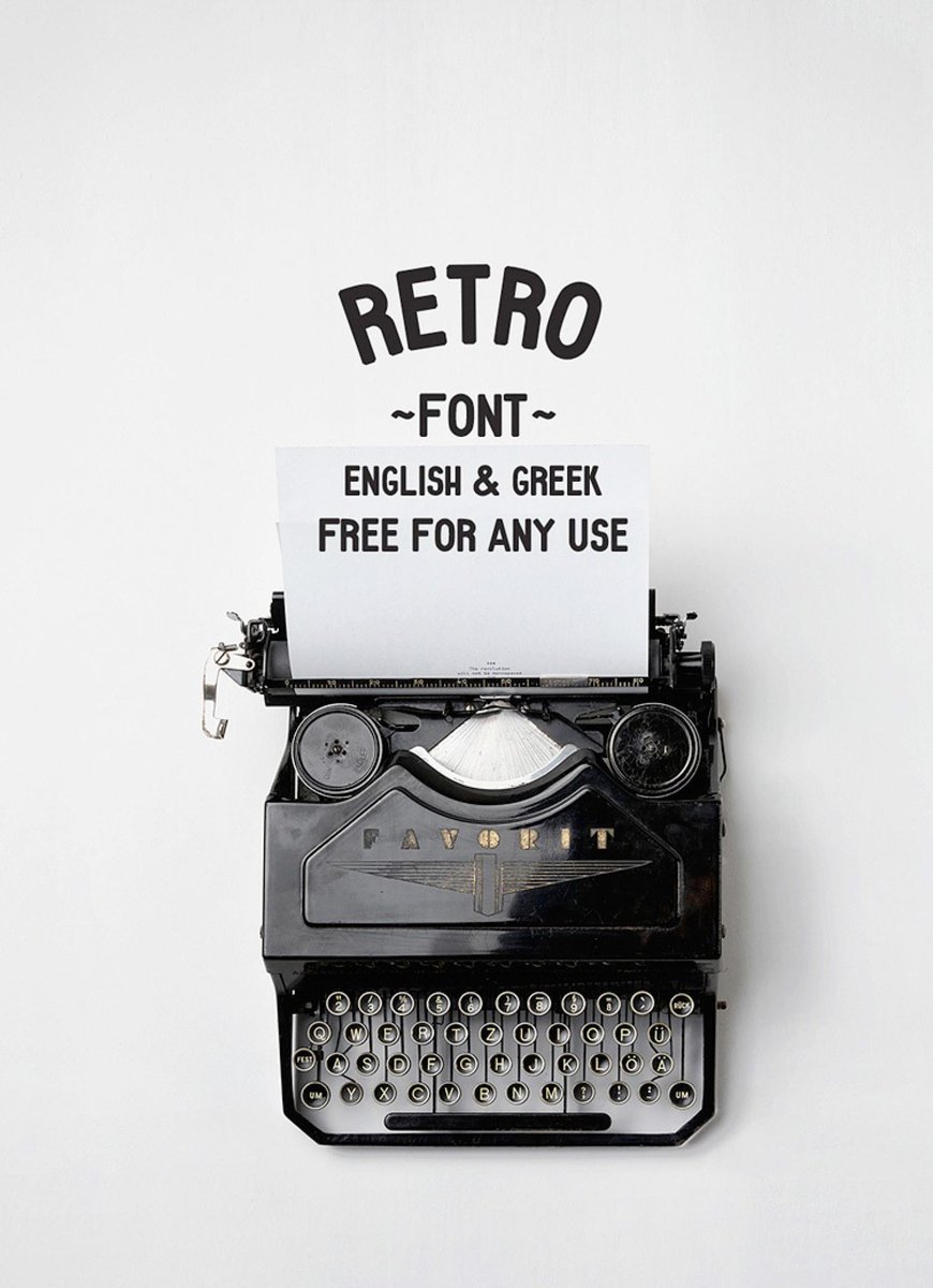 FreeTypography's tweet image. Free Font Retro for Download freetypography.com/2014/12/16/fre… #free #typography #freetrypography #font #freefont #download