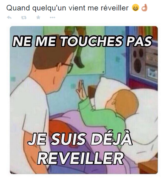 incroyable_fr's tweet photo. Moi quand quelqu'un me réveille. http://t.co/fDJuo6XLow