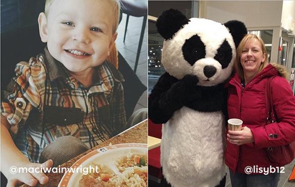 PandaExpress's tweet image. Show us your #PandaSmile.