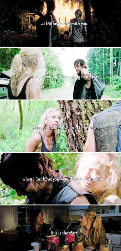 This is the start 
#Bethyl #TheWalkingDead