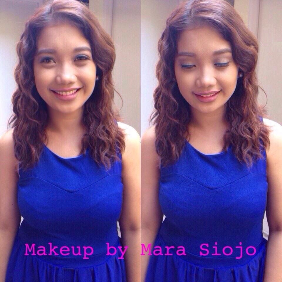 MaraSiojo's tweet photo. My lovely client earlier Ms. Nella. Hair &amp; makeup by yours truly. 🙏🙏#makeupbymarasiojo #makeupartist #makeupartistph http://t.co/fRfh46s7J9