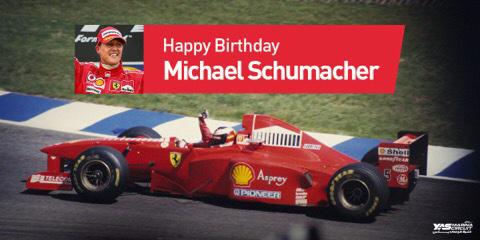 Happy 46th Birthday Michael Schumacher.    