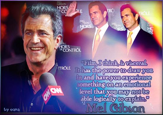 Happy Birthday, Mel Gibson!! May God send you peace, inspiration and love! <3   