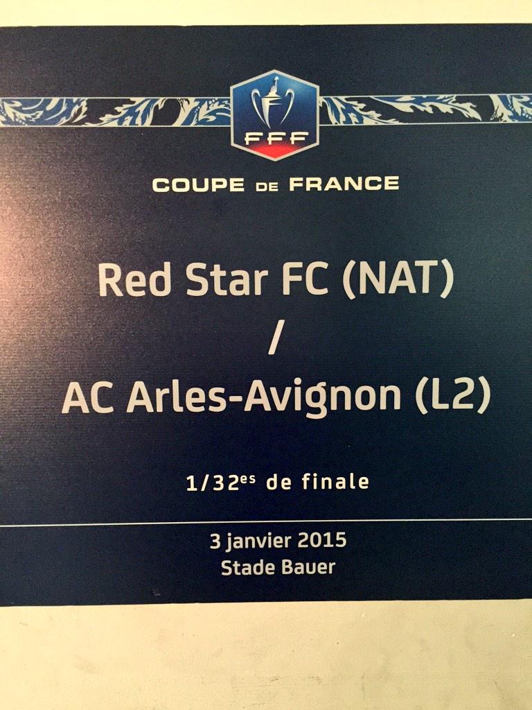 [Coupe de France]Red Star FC - Arles-Avignon B6bIJhWCAAEfAft