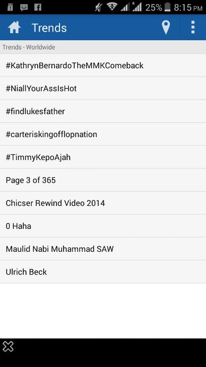KathNielAvenue's tweet photo. 1st spot Worldwide! SOLID! #KathrynBernardoTheMMKComeback http://t.co/xe7O41ngCo"