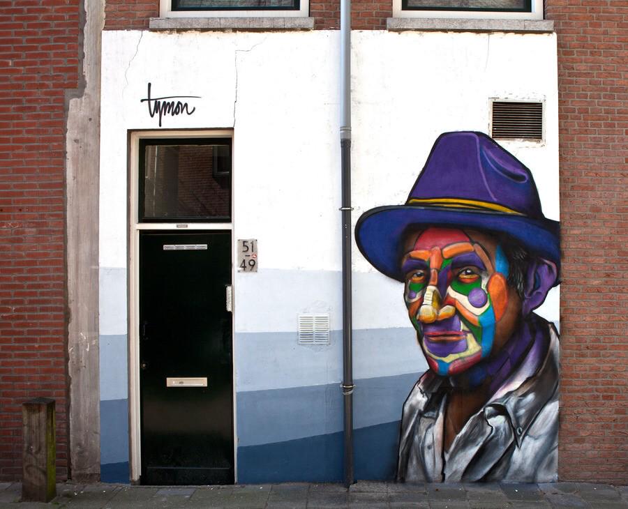globalstreetart's tweet photo. Colourful portraiture by @MeLikePainting from Rotterdam (http://t.co/o2CTngX2zf). http://t.co/EjINLiSlx6
