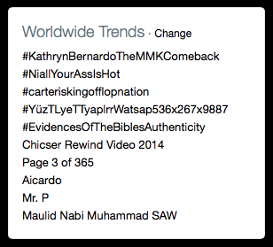 MrControversyX's tweet photo. BREAKING: Our Twitter conversation for #EvidencesOfTheBiblesAuthenticity has now reached No. 5 of Worldwide Trends. http://t.co/HrUpJgSDKB