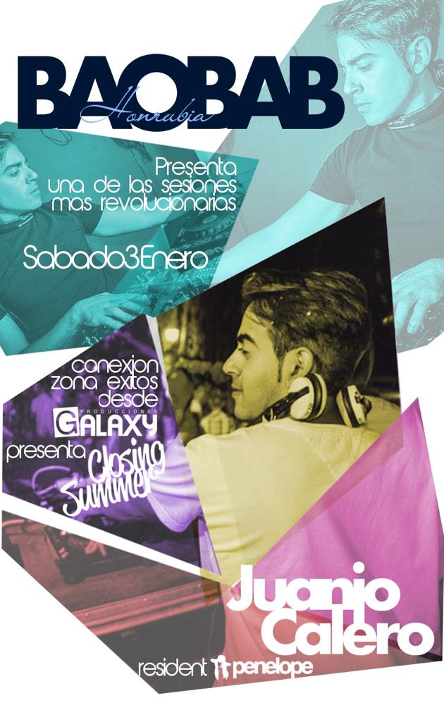 Nueva gira #2015 <a href="/Juanjo_C91/">Juanjo Calero</a> <a href="/Galaxy_Prod/">Producciones Galaxy</a> aterriza a <a href="/BaobabHonrubia/">  ➡ BAOBAB HONRUBIA⬅</a> esta noche dsd las 00.00h con el mejor sonido!!!