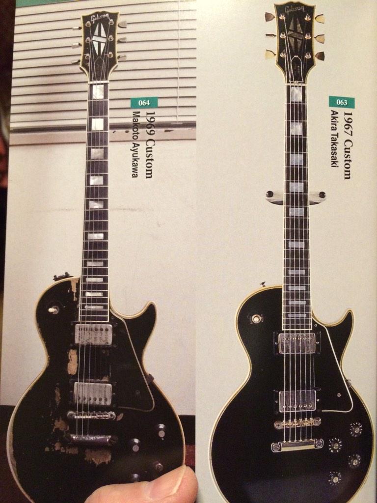 Namigashira シンコーミュージック出版の ギブソンレスポールコレクション 内外のミュージシャンのギター が160本余り掲載されてます ぼくの中でのベストはトムキーファーの58年59年のバースト 黒のカスタムは意外にもラウドネスの高崎晃さんのdeath Http