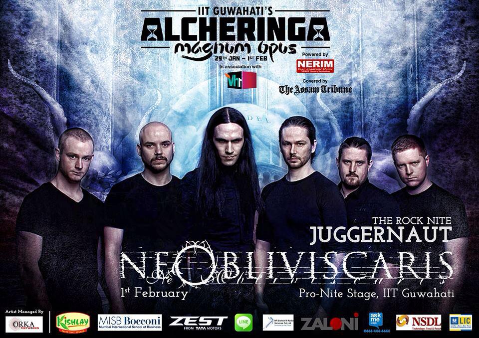 NeObliviscaris3's tweet image. 2nd INDIAN show announced. See you soon Guwahati!