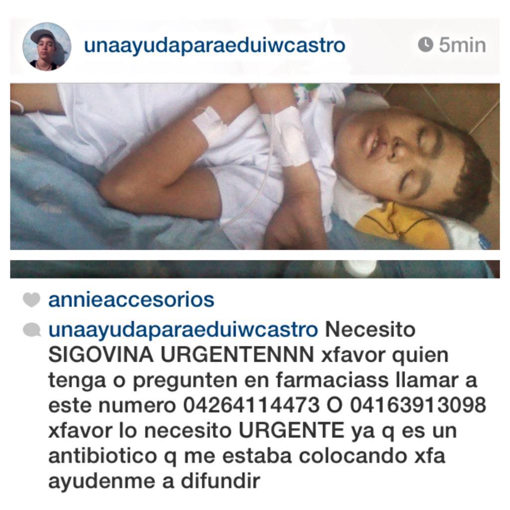 Enjhoy333's tweet photo. @pueblo_hnos:   @copipega  Urgente por fa con Leucemia esta Hospitalizado en el Perez Carreño http://t.co/8q2ZbIUAfs"✔ @Ninosalasdfe 🙏"
