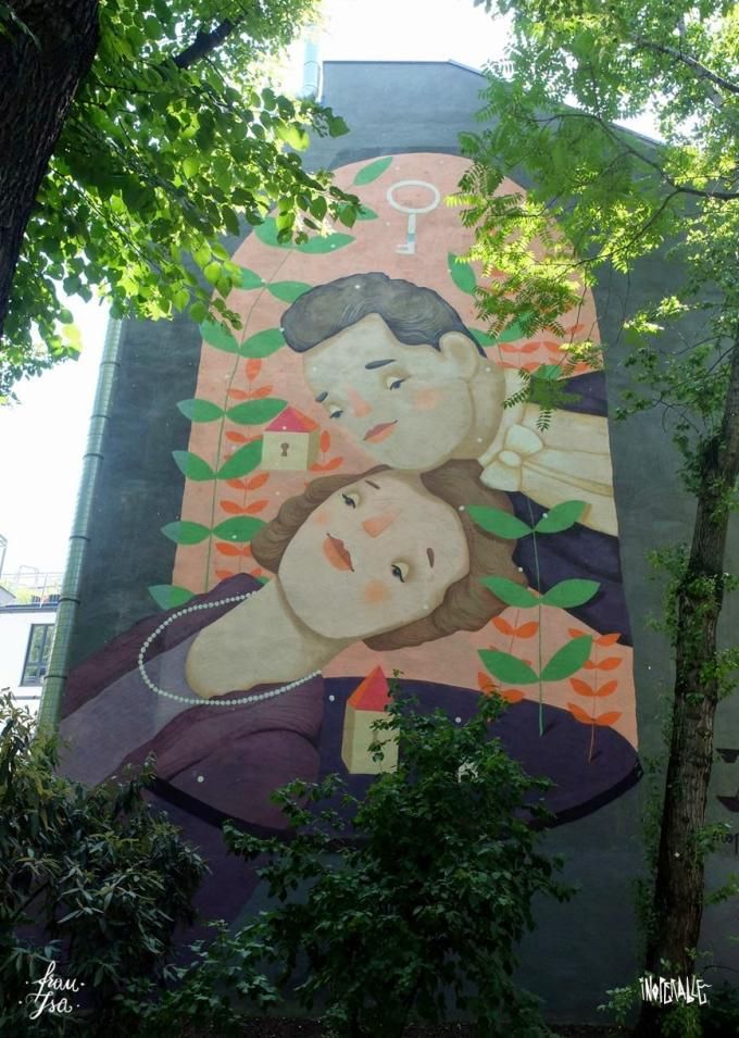 [ via twibble.io ] Frau Isa twib.in/l/9Re8MGpEB5g #urbanart #streetart #design