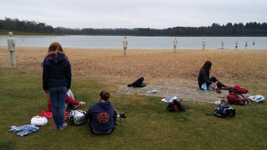 Nieuwjaarsduik was weer lekker verfrissend!