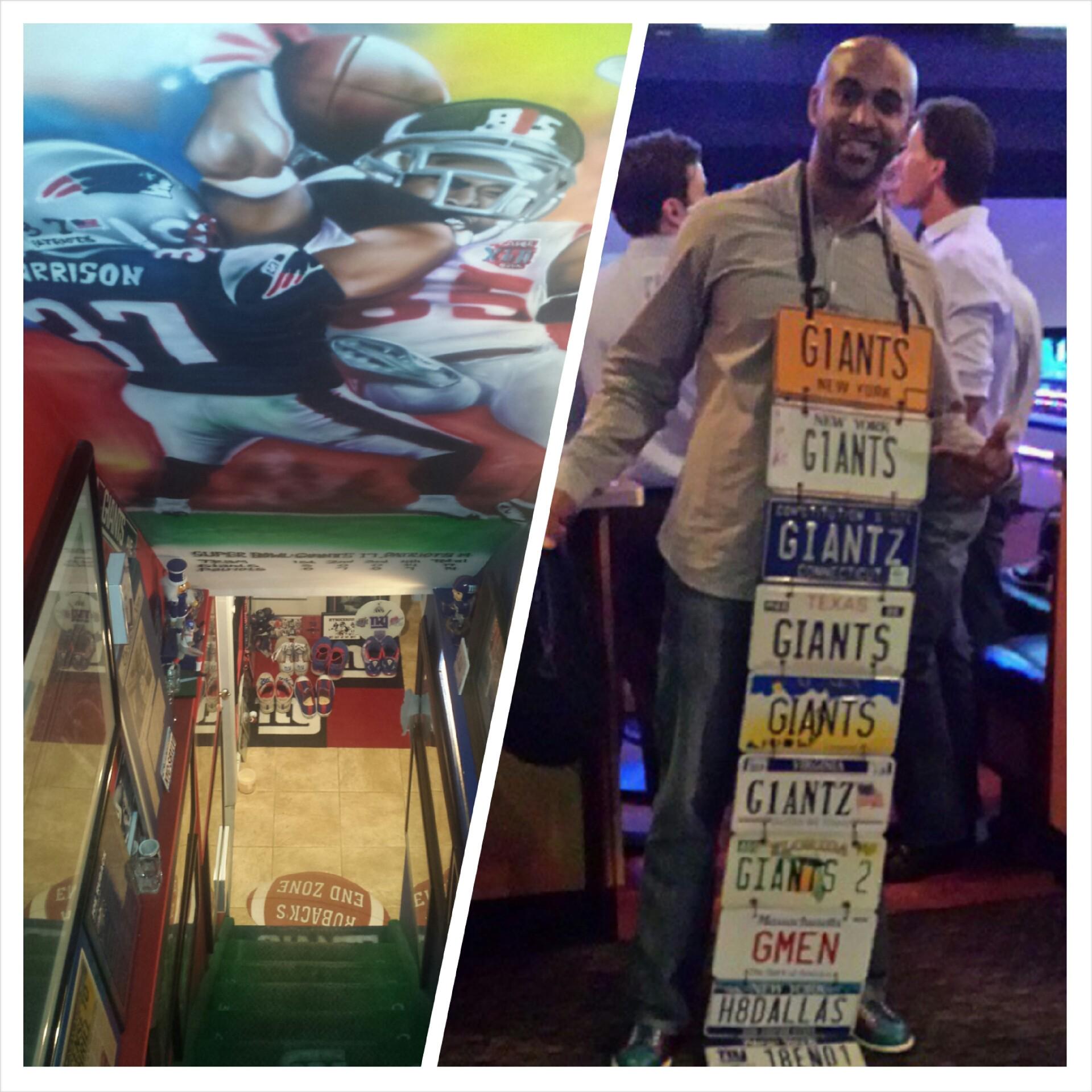 Happy Birthday David Tyree still dont kw howu caught that Week after the catch this was painted on my ceiling 