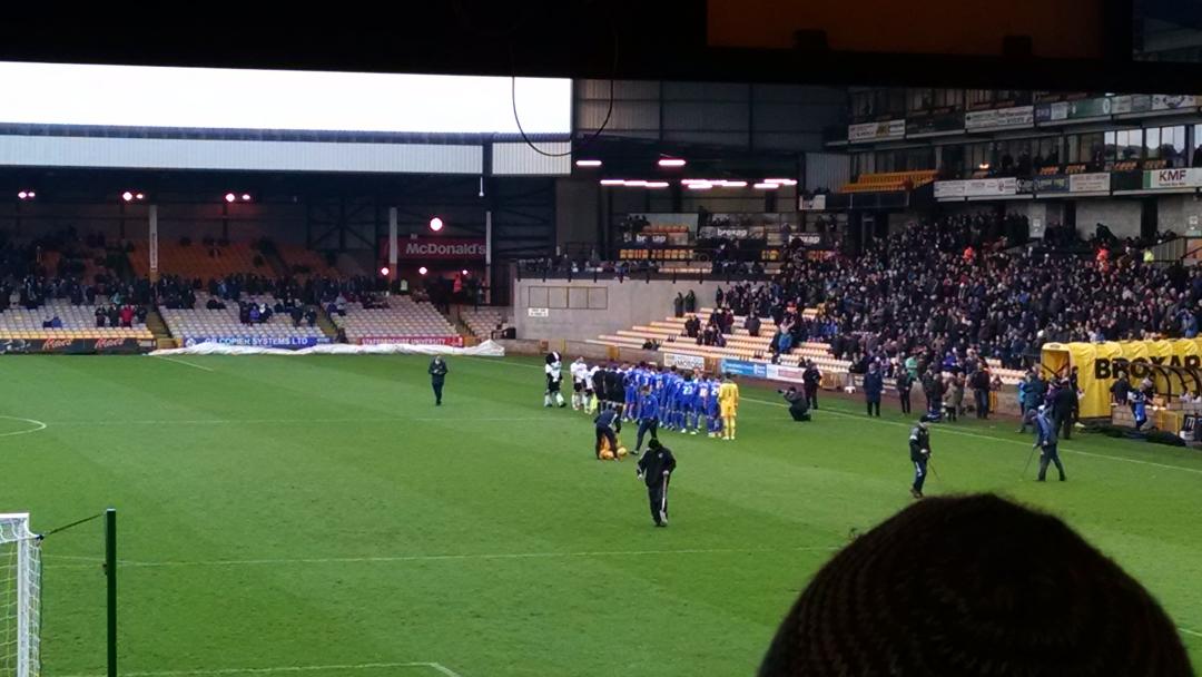 Vale Park. Let's do it or fail trying!