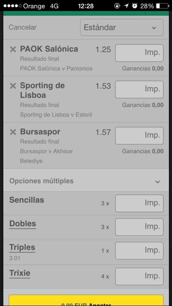 BasketAndWin's tweet photo. +2,01u ✅ en la combinada de futbol europeo de hoy premium. http://t.co/tspUrEssVv