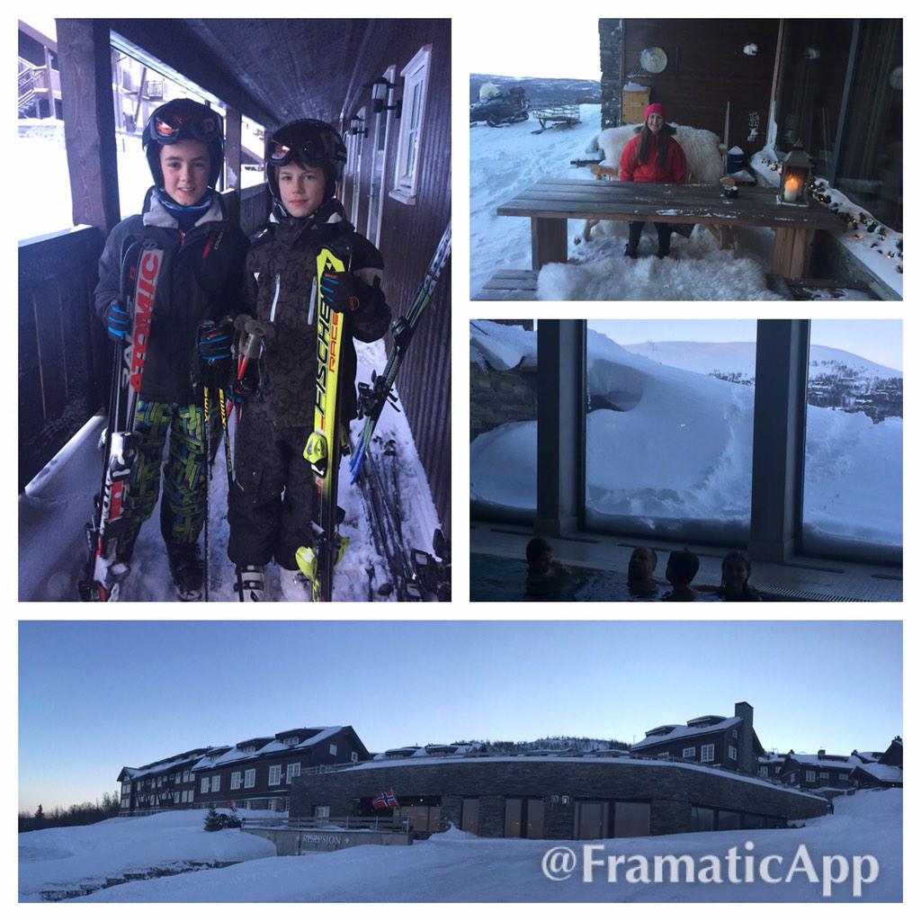 aspling99's tweet image. Härlig skidåkning🏂sedan lite bastu och spabad👙