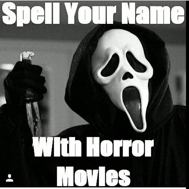 _gh0stface_'s tweet photo. Exorcist 
Last exorcism 
Evil dead
Alice, sweet Alice
Nightmare on elm street
Omen
Rosemary's baby http://t.co/3PhxC8owni