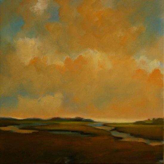 Kobalt_Gallery's tweet photo. Lorraine La Pointe, Peach Sky, 2013, Oil on Canvas, 20x20.  #capecod #capecodart  #landscape http://t.co/syVfMXpt3m