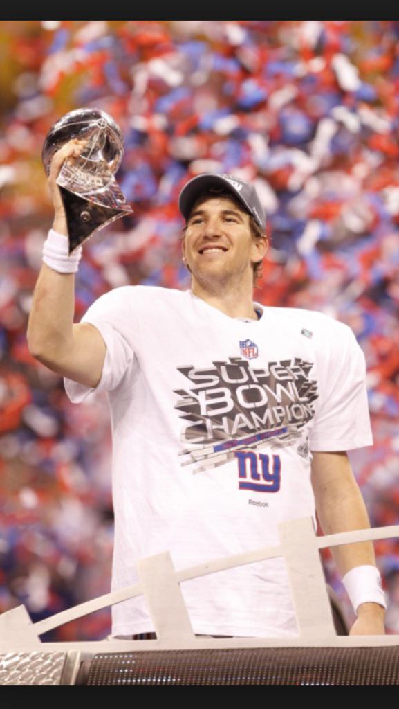 Happy Birthday to the two time champ Eli Manning!! You\ve given Giants fans great memories over the years! HBD ELI!! 