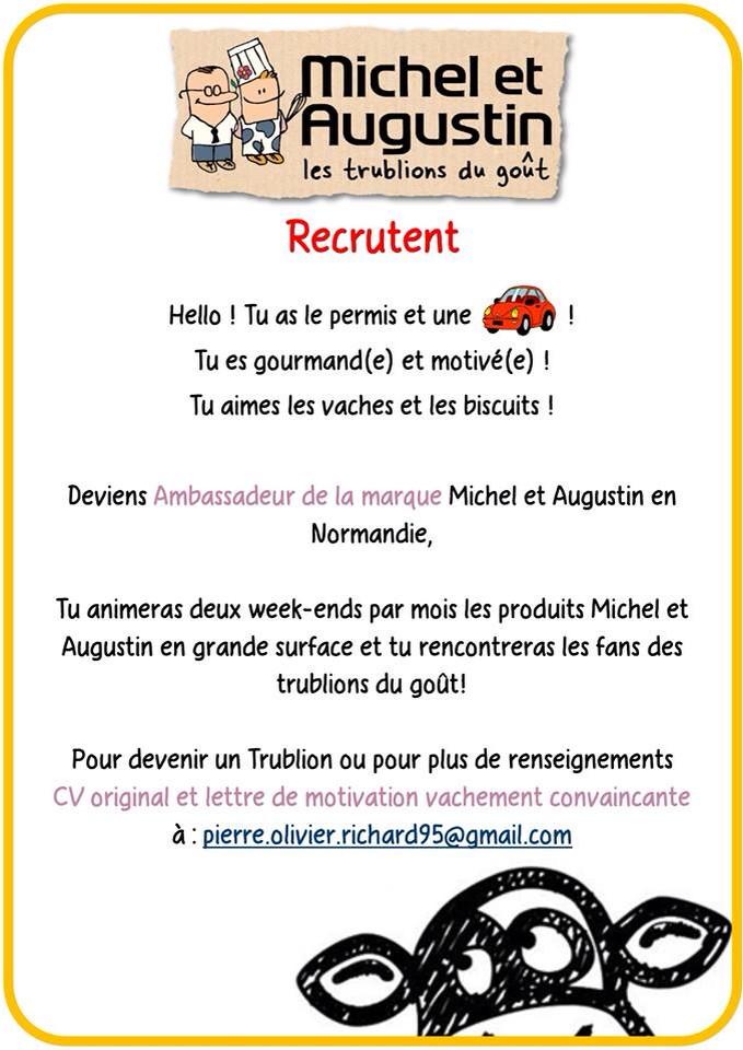 iaerouen's tweet photo. @Michel_Augustin recrutent en Normandie! N'attendez plus pour postuler :). #job #gourmand http://t.co/lE5sqIXQsL