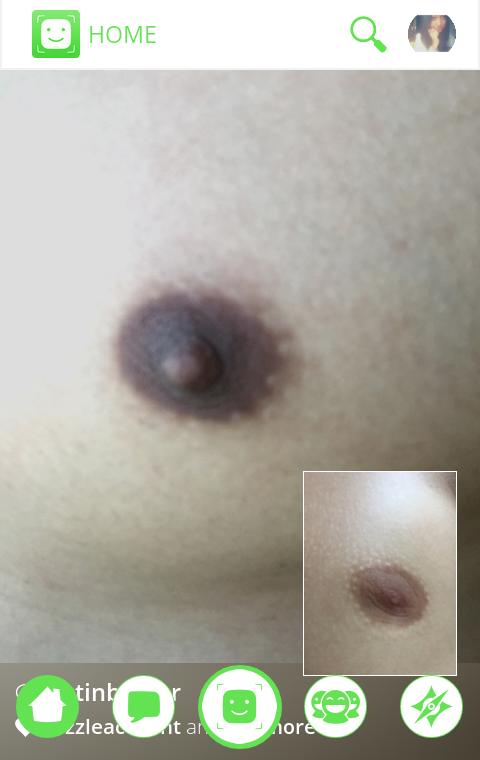 lindanyvann's tweet photo. Go on Shots and see These 2 nipples on my screen 😂 @justinbieber @AlfredoFlores NICE NIPPLES. Lol http://t.co/YFMN43Bdvh