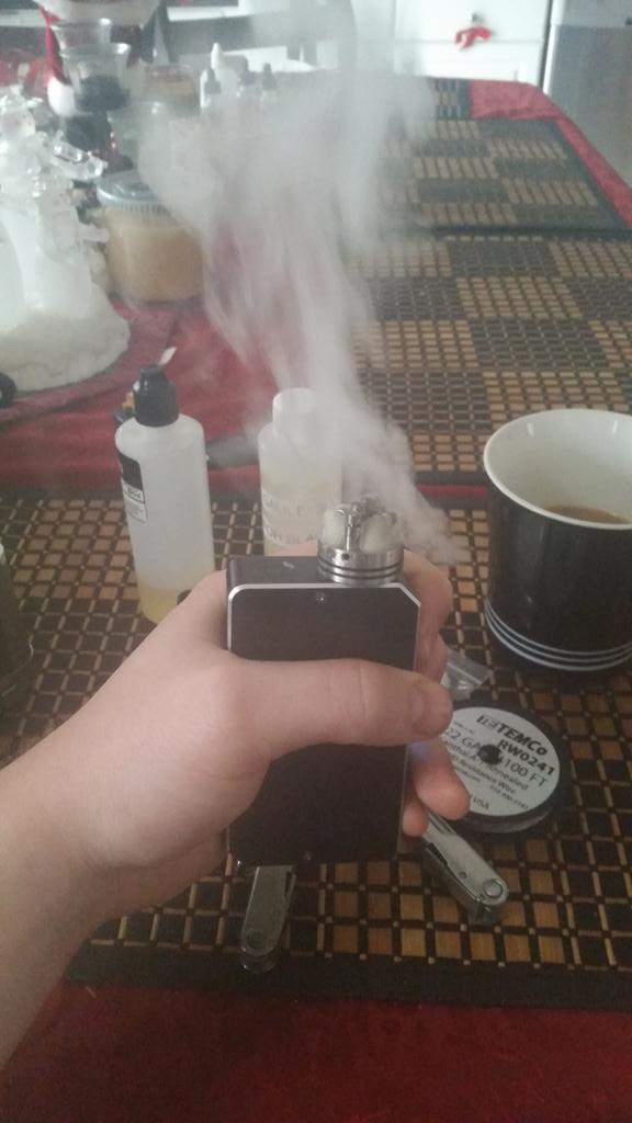 Good morning! #vape #Cloudchasers #vapor
