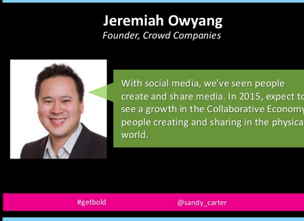 TedRubin's tweet photo. RT @CarterNaty: Top 20 #SocialPredictions (@robincarey @TedRubin @jowyang @sandy_carter +!) http://t.co/0I3hXAY5EM http://t.co/t3THrZzXEJ