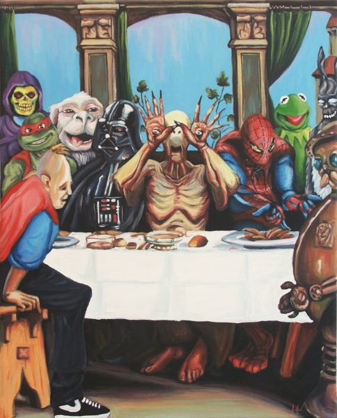 esquiremx's tweet photo. #Arte
#HillaryWhite recreó pinturas famosas con personajes animados, ¿cuáles reconoces?
http://t.co/l2sYiHz3qQ http://t.co/iAJloqRHMi