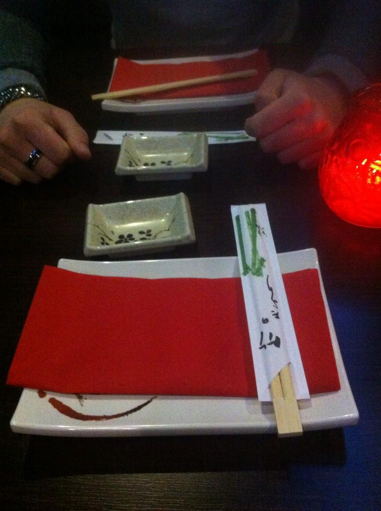hapje eten bij Asuka met lieverd <a href="/JoeriDussen/">Joeri</a> ❤️