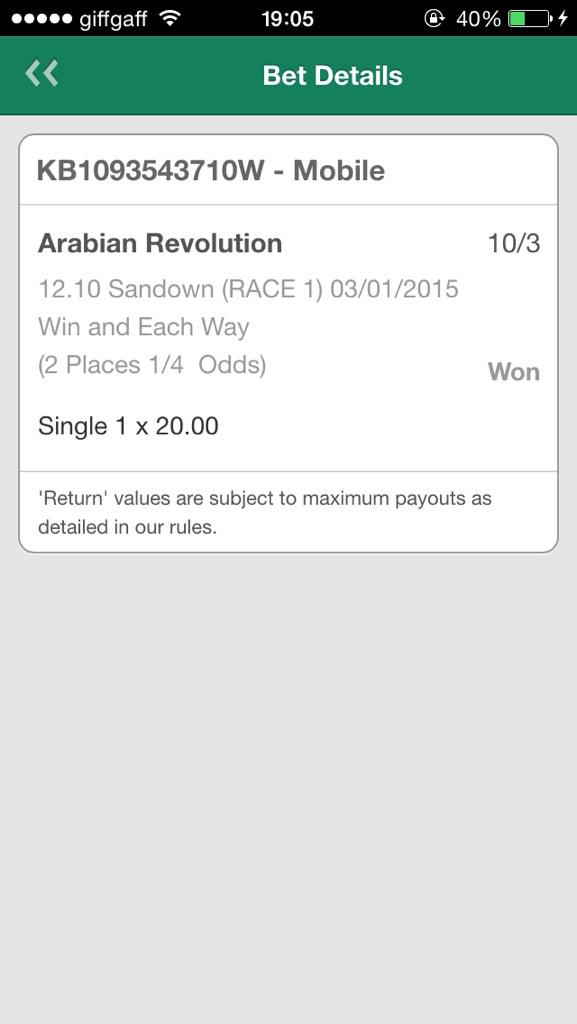 BetShares's tweet photo. A few nice wins today! http://t.co/8UkEBVwQsR