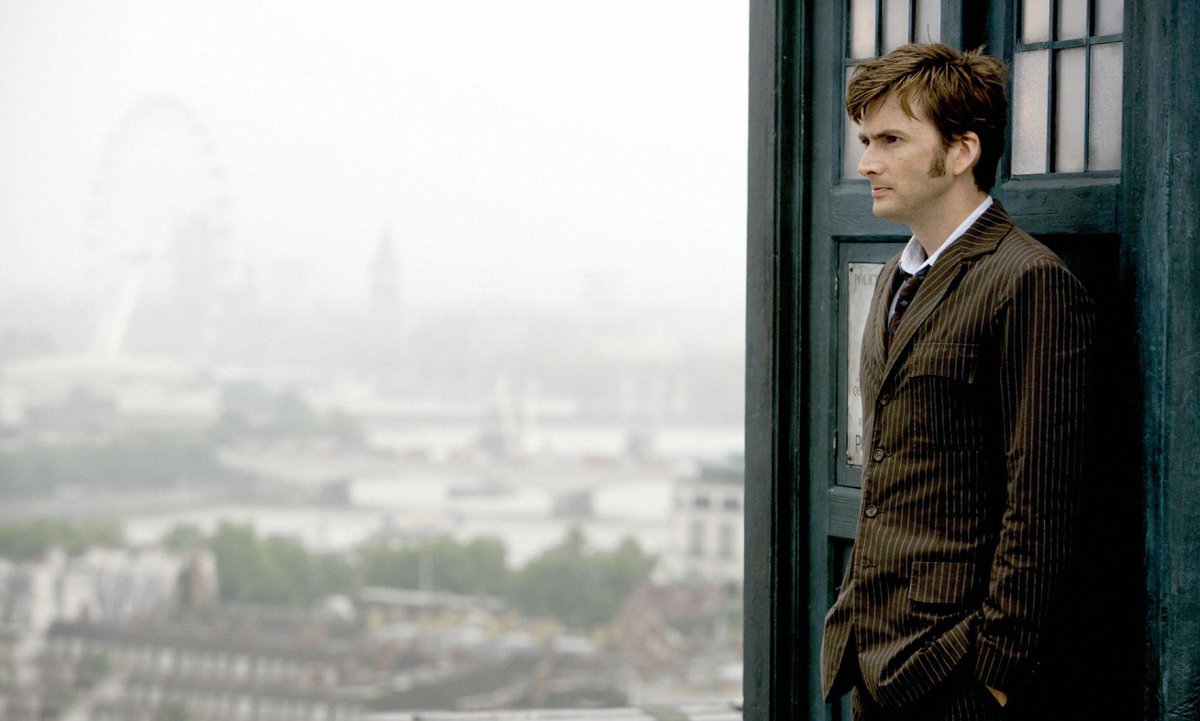 *He stands in front of his TARDIS starring down at the city below him. Admiring from a distance. Awing in its beauty*