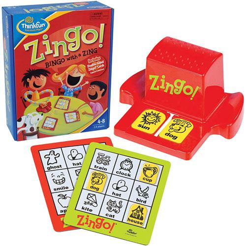 A spin on bingo for ages 4 - adult: Zingo! bit.ly/1AqjCA7 // #Houston #ChildrensGames #toys