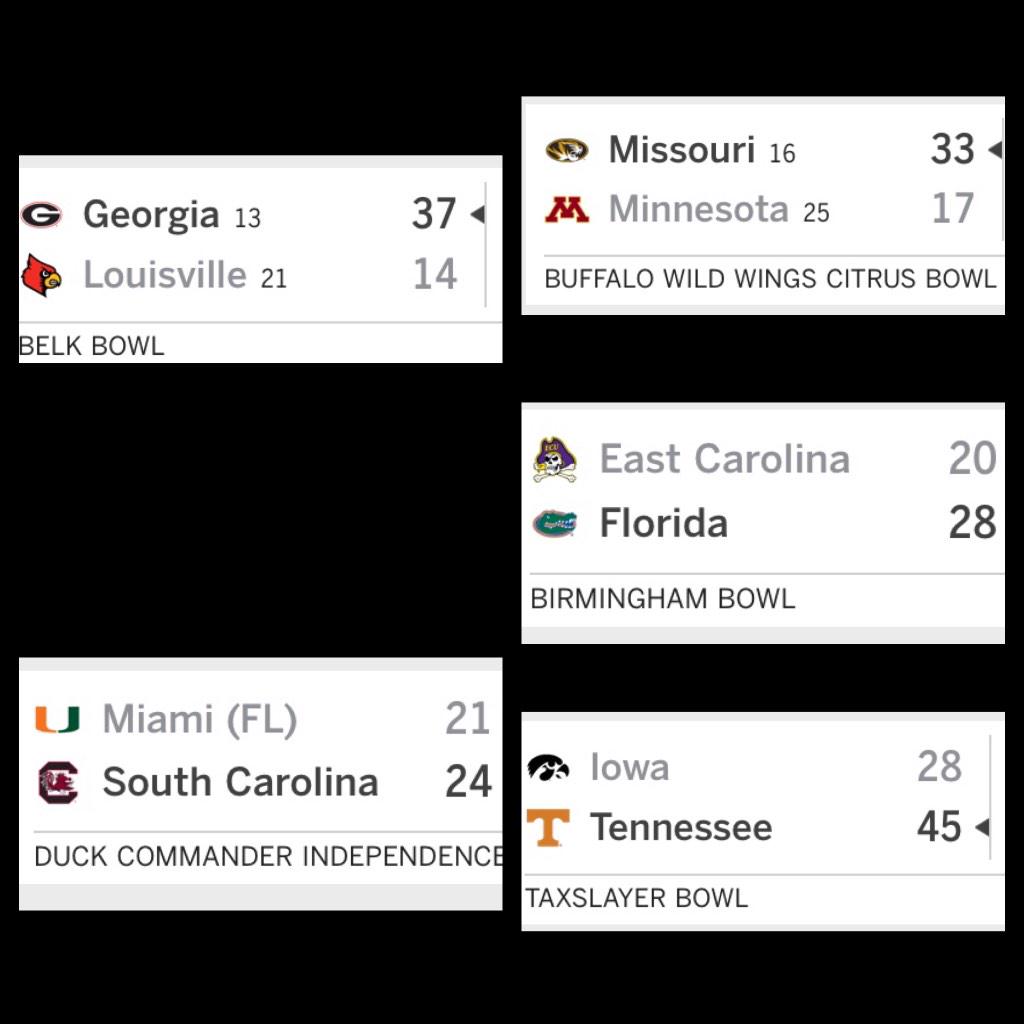 street_hunter3's tweet photo. SEC East 5-0 #WeRunTheSEC http://t.co/JNNnZdO37E