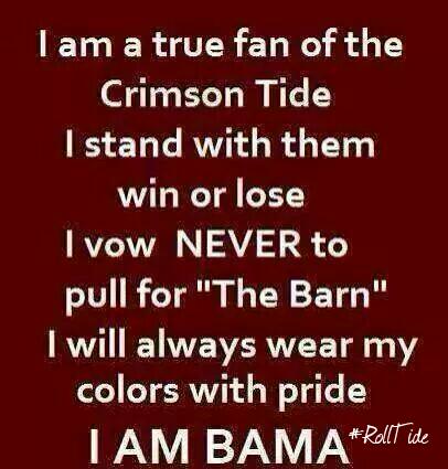 jerrysandersRTR's tweet photo. ✔  #TrueBamaFan... http://t.co/Nwb2x2lhm2