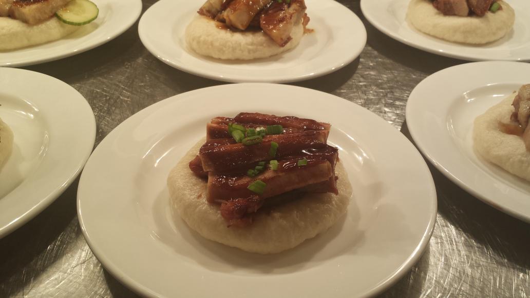Bskelding's tweet photo. Chef Bush cooked family meal for us today. Thanks Chef! #SteamedPorkBuns and #Noodles. http://t.co/0zFxgDfkmW