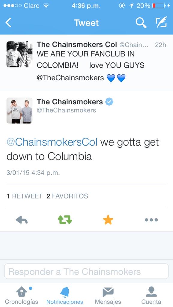 MORIR CON ESTO! 
THANKS FOR ANSWER GUYS HOPE TO SEE YOU SON HERE! 
<a href="/TheChainsmokers/">THE CHAINSMOKERS</a>